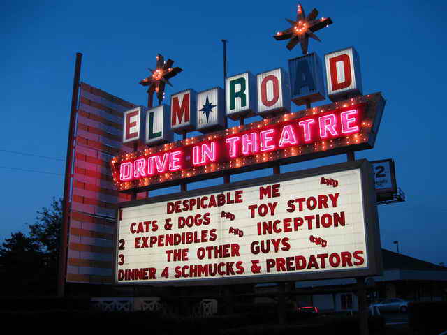 Elm Road Triple Drive-In - 2000S Photos (newer photo)